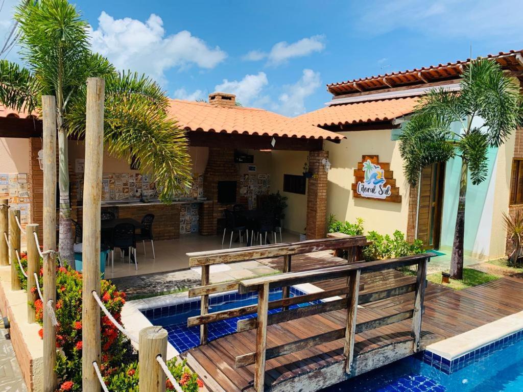 Flats Villas Litoral Sul - Lagoa Do Pau - Coruripe - Al Eksteriør billede