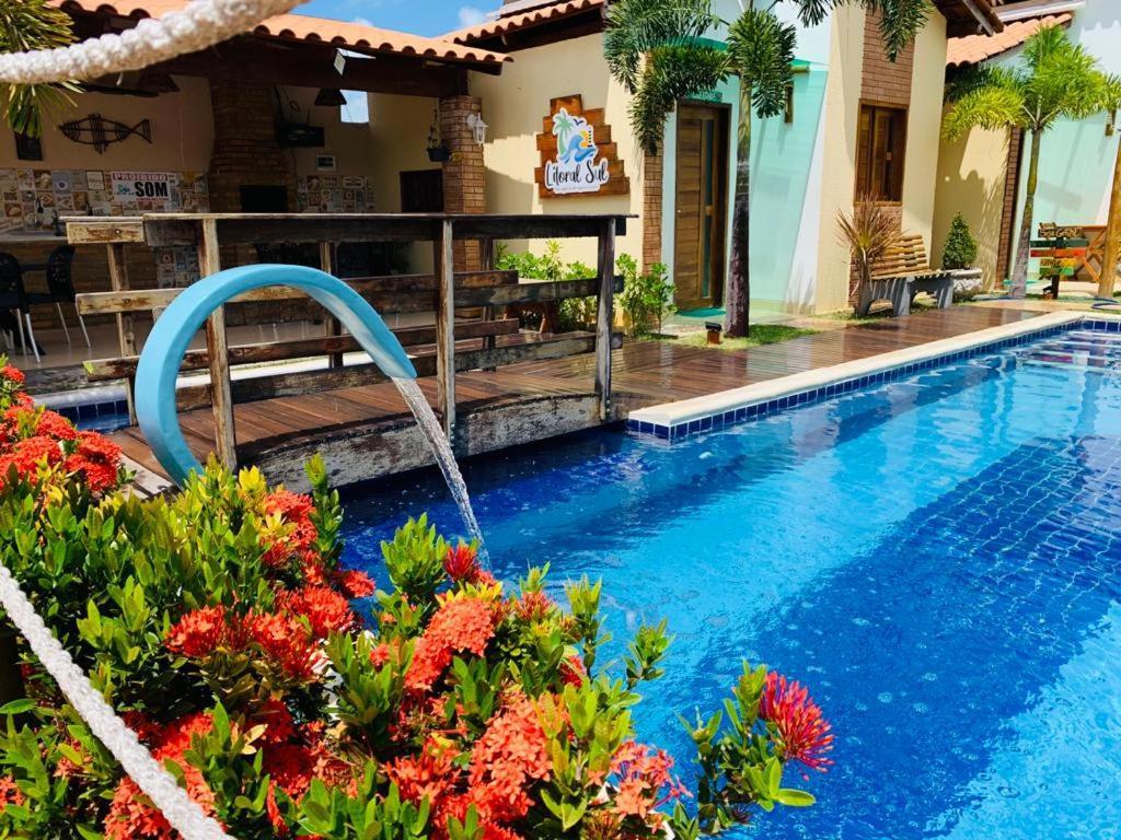 Flats Villas Litoral Sul - Lagoa Do Pau - Coruripe - Al Eksteriør billede